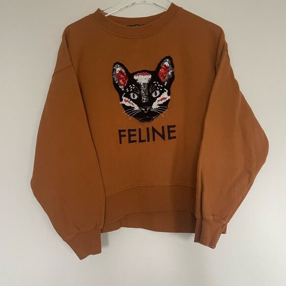 Stradivarius Tan Sweatshirt - Picture 2 of 4